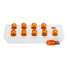 Bec, semnalizator Bec cutie 10buc WY5W 12V 5W W21X95D Standard portocaliu IVECO DAILY V MASSIF MERCEDES A W168 C W202 C T-MODEL S202 CITAN MPV CITAN MIXTO DOUBLE CABIN 03.89- OSRAM OSR2827NA K10SZT