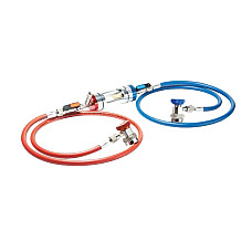 "Unelte pentru intretinerea sistemului de  A/C ERRECOM Tester ""Oil Guard""  pt gaz R1234yf   pt oceny jakosci ulei w ukladzie klimatyzacji obecnosci barwnika oraz stopnia zmieszania ulei z czynnikiem chlodnicz