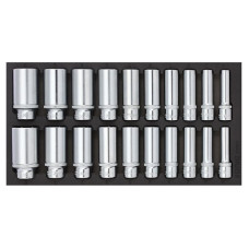 Unelte (inserturi) pentru carucioare Introduceti tava cu instrumente pentru carucior 1/2 setul de instrumente 20 szt. dimensiune cartus: 190x370 mm SONIC 302003