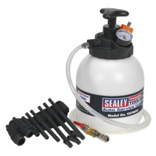 Unelte de manipulare lubricanti SEALEY Zestaw do dystrybucji oleju przekladniowego zasilanie reczne - max. cisnienie 14bar zbiornik 3l z zestawem adapterow do skrzyn biegow. SEALEY SEA VS70095