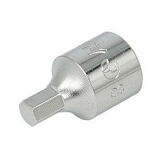 "Tubulare si accesorii Socket HEX 1/2"" metric size: 8mm length 38mm" HANS 4016M/8