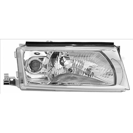 Far Lampa frontala Dreapta H3/H4 electric fara motoras culoare insert: argintiu SKODA OCTAVIA I OCTAVIA I/KOMBI TYC TYC 20-6231-15-2