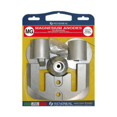 Kit anodic Anode set magnesium intended use: drinking water MERCRUISER/MERCURY Bravo III 2004-up TECNOSEAL TENKITBRAVOIII-04-MG