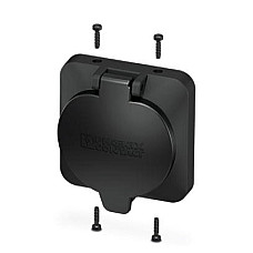 Cadru acoperire, staie incarcare (vehicul electric) AC charger accessories socket cover CHARX Connect 1pcs IK08/IP54 PHOENIX CONTACT PHX1627635