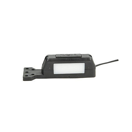 Lampa gabarit Outline marker lights L red/white LED height 105mm width 28mm depth 34mm hang hose length 210 with hanger 12/24V with straight hanger WAS 1081L/II W140