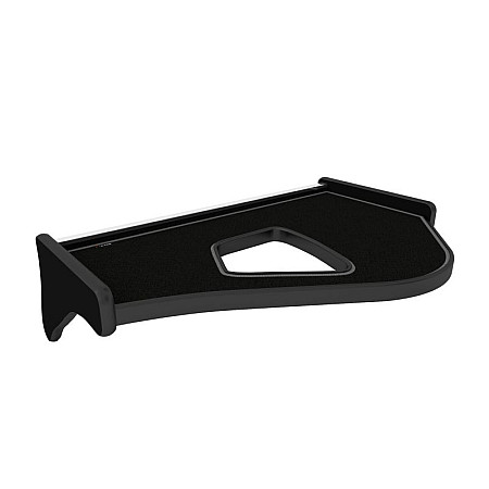 Raft interior cabina ofer Raftul cabinei covor de podea cu slot pentru compartimentul de depozitare mijloc mijloc culoare: gri serie: CLASSIC VOLVO F-CORE F-CORE PK30 GRAY