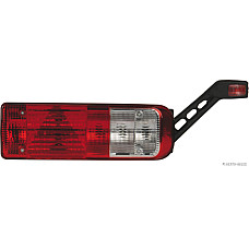 Stop spate Rear lamp R with indicator with fog light reversing light with stop light parking light triangular reflector with extension arm lamp connector: Rear AMP 7PIN Bayonet HERTH+BUSS PARTI ELECTRICE 83830173