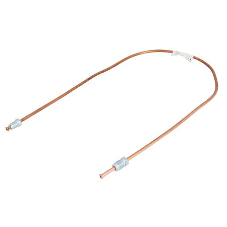 Furtun frana, instalatia de aer comprimat Furtun/conducta de frana cupru 104/105 lungime 750mm WP WP-264
