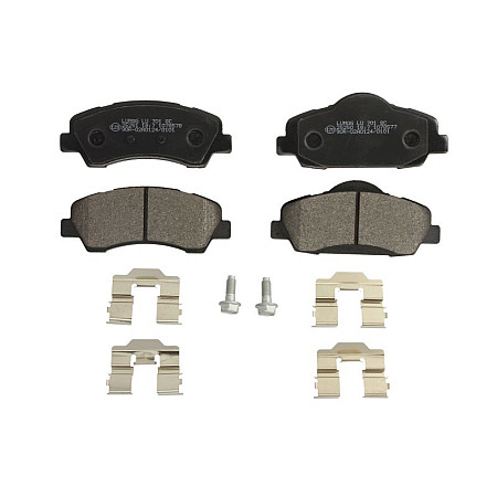 Set placute de frana Fata CITROEN C4 CACTUS C-ELYSEE PEUGEOT 301 308 II 1.2-2.0D 11.12- BRECK 25250 00 701 00