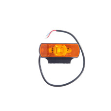 Lampa gabarit Outline marker lights L/R orange LED height 44mm width 122mm depth 19mm surface hose length 500 with hanger 12/24V with function of side indicator with reflector TRUCKLIGHT SM-UN117