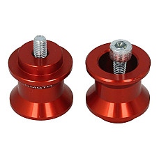 Crash Pad Track control arm rolls RD Moto thread size: M6 colour red RDMOTO RDM-SM6R