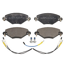 Set placute de frana Fata CITROEN C5 C5 I C5 II 1.6D-2.0D 03.01- BRECK 23277 00 701 10