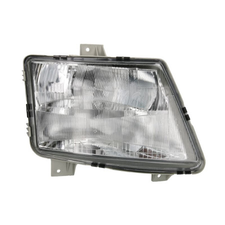 Far Lampa frontala Dreapta H1/H4 pneumatic cu motor culoare insert: argintiu MERCEDES VITO W638 TYC TYC 20-5509-05-2