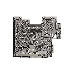 Kit de reparaie mecanism schimbator de viteze Set de reparatie a schimbatorului de viteze Placa de etansare a modulului mecatronic ZF 6 HP 19 SW 6 HP 26 6 HP 26 LAENGS 6 HP 32 ZF 1068 227 053