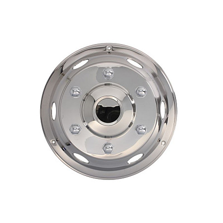 Capac roata Wheel cap front material: stainless steel rim diameter: 175inch Convex with covers CLAMP CL17.5HF-COV EX.LX