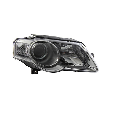 Far Lampa frontala Dreapta halogen H7/W5W electric cu motor culoare semnalizator: transparent VW PASSAT B6 VW 03.05-11.10 VALEO VAL088978