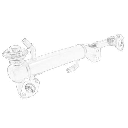 Radiator, recirculare gaze de esapament Exhaust gases radiator IVECO DAILY IV FIAT DUCATO 2.3D 12.01- OE FIAT 504178568FIAT