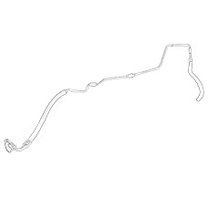 Furtun hidraulic, sistem de directie Power steering hose return FIAT DOBLO DOBLO CARGO 1.6D/2.0D 01.10- OE FIAT 52192890
