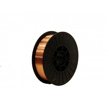 Accesorii si materiale pentru sudare Welding wire - SG2 steel 06mm spool quantity per packaging: 1pcs 5kg intended use: for welding steel IDEAL DRUTMIG0.6/5/SG2/P