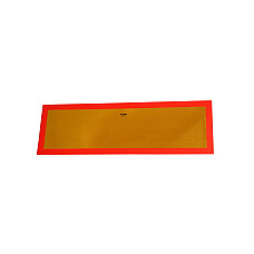 Semn de avertizare Warning/information boardInformation board oversize vehicles rear aluminium with reflector trailers 160mm x 1280mm CARGOPARTS CARGO-T031