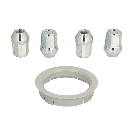 Trusa de montare a jantei de aliaj Fitting kit FZ02 63.3-54.1 N D2 60 cone M12x125 1 kit / 1 wheel - 4 holes ITWHEELS ITW49084