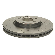 Disc frana Brake disc BREMBO Xtra 1pcs Drilled front  L/R outer diameter 300 mm thickness 28 mm VOLVO S60 II S80 II V60 I V70 III V70 III/KOMBI XC70 II FORD GALAXY II 1.5-4.4 03.06- BREMBO 09.A427.1X