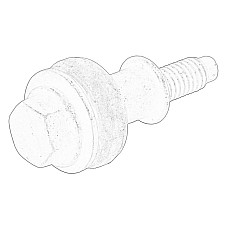 Surub, capac supape surubul capacului balansierului M6 SEAT ALHAMBRA SKODA SUPERB I VW BORA BORA I GOLF IV MULTIVAN V PASSAT B5 PASSAT B5.5 SHARAN TRANSPORTER V 1.9D/2.0D 04.96-03.10 OE VW 038 128 773