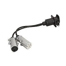 Dulie Priza plug-in TYP N/TYP S numar pini/mumar pini activi 9/15 24V adaptor TRUCKLIGHT AD-15-004