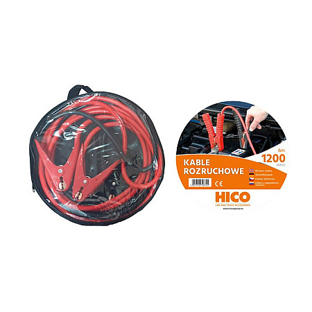 Cabluri de pornire Emergency start cables - 1200A length 6m BORG KRZ022