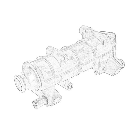 Modul EGR Radiator de gaze evacuare IVECO OE IVECO 504136967IVECO