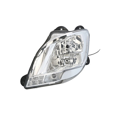 Far Lampa frontala Stanga H1/H7/LED/PY21W electric fara motoras functie lumini de zi culoare insert: cromat culoare semnalizator: transparent DAF CF XF 106 10.12- GIANT 131-DF16310EL