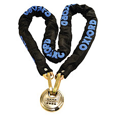 Protectie impotriva furtului antifurt OXFORD Wordlock culoare negru 15m x lant 10mm LK101