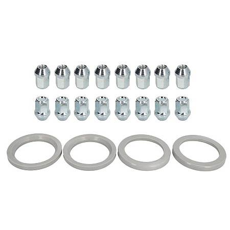Trusa de montare a jantei de aliaj Fitting kit M 72x541 N M12x15 K19 CLOSED 1 kit / 4 wheels - B/N qty 16 MAK MAK 8000000725