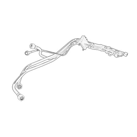 Cablaj,sist.preincalz.motor Fuel hose MERCEDES CITARO O 530 M476.930-OM909.921 01.98- OE MERCEDES 628 470 85 66 DB