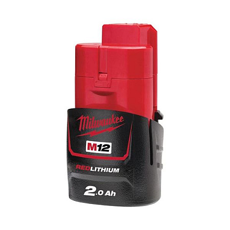 Acumulatori Battery 12V 2Ah number of batteries: 1pcs Li-Ion weight: 200g MILWAUKEE 4932430064