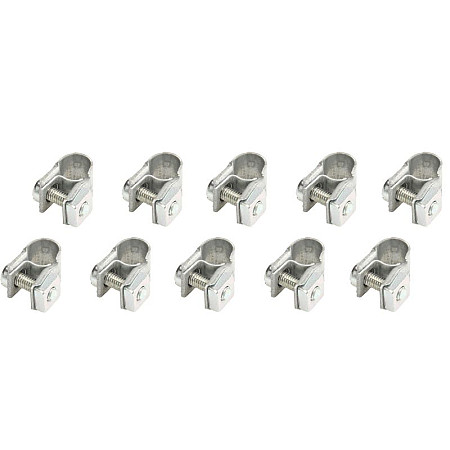 Colier furtun Metal clamp worm gear 10pcs width 84 mm max diam 6mm diameter 6 mm material: soft steel steel type: W1 normal Mini-Clip MIKALOR OSM 03010510 10SZT