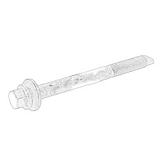 Surub clema, articulatie sarcina/ghidare Track control arm mounting bolt M16 OE FORD 2095612