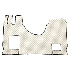 Covor compartiment picioare F-CORE pe intregul etaj scaun pasager convertibil cantitate in set 3 szt. material - piele matlasata eko culoare - sampanie cabina lata 250 cm MERCEDES ACTROS MP4 / MP5 07.11- F-CORE F-CORE FL43 CHAMP