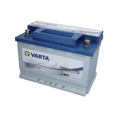 Baterie de alimentare Acumulator VARTA 12V 70Ah/760A EN PROFESSIONAL DUAL PURPOSE R+ 1 278x175x190 B13 - flansa de montare 10.5 mm utilizare multipla VARTA VA930070076