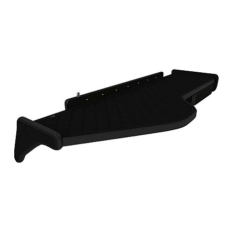 Raft interior cabina ofer Raftul cabinei fara gaura in covor lung Panou LED lumina alba sertar suplimentar sub blatul mesei lung culoare: negru serie: ELEGANCE VOLVO F-CORE F-CORE FT24 BLACK