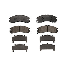 Set placute de frana Fata CITROEN C-CROSSER C-CROSSER ENTERPRISE MITSUBISHI 3000 GT ECLIPSE I GALANT VI GALANT VII GALANT VIII L200 L400 LANCER IV LANCER V 2.0-3.5 06.88- BRECK 21363 00 701 10