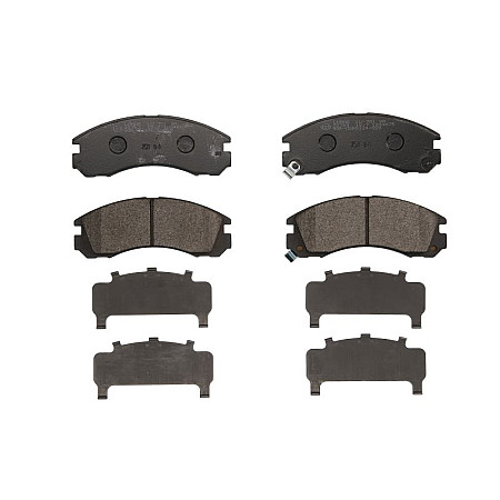 Set placute de frana Fata CITROEN C-CROSSER C-CROSSER ENTERPRISE MITSUBISHI 3000 GT ECLIPSE I GALANT VI GALANT VII GALANT VIII L200 L400 LANCER IV LANCER V 2.0-3.5 06.88- BRECK 21363 00 701 10