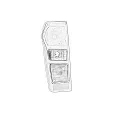 Stop spate Rear lamp L 12V with indicator reversing light with stop light parking light reflector  ISUZU D-MAX II 06.12-12.22 OE ISUZU ISU8981317050