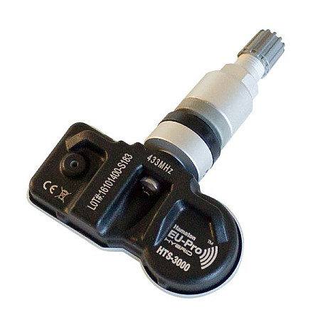 Senzor, sistem de control al presiunii pneuri TPMS wheel air sensor HAMATON U-Pro 1pcs universal programmable with aluminium valve 433 MHz USA UNIVERSAL requires programming HAMATON HAM-HTS-A66DH