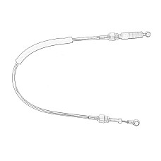 Cablu,transmisie manuala irecuperabile flexibil Shift stanga tija comutare legatura intr- 1.1 Seicento 98 - FIAT OE FIAT 55186870