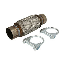Tub flexibil sistem de esapament Amortizor de vibratii al sistemului de evacuare 55x150 pentru montarea rapida cu o clema JMJ JMJ 55X150S