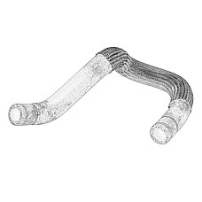 Cuplaj conducta lichid racire Furtun de cauciuc pentru sistemul racire OE DB TRUCK 960 832 49 93