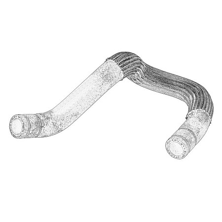 Cuplaj conducta lichid racire Furtun de cauciuc pentru sistemul racire OE DB TRUCK 960 832 49 93