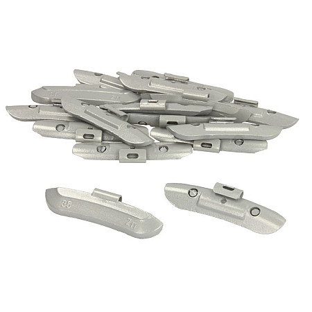 Greutate cu ciocanul galvanizat 35g pentru jante din otel zinc pret pt: 50buc 4MAX 4806-STDZN-35P