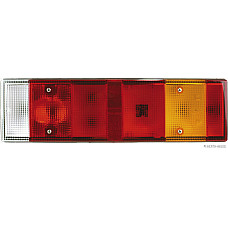 Stop spate Rear lamp R with indicator with fog light reversing light with stop light parking light side clearance  IVECO EUROCARGO I-III EUROTECH MH EUROTECH MP EUROTECH MT STRALIS I 01.91- HERTH+BUSS PARTI ELECTRICE 83840527